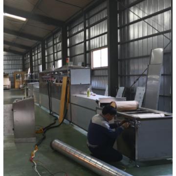 CE Certification 200kw Belt Type Microwave Silica Drying Machine